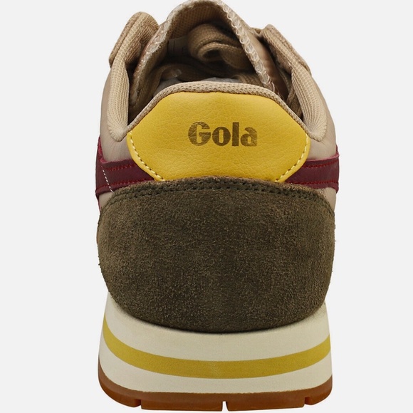 ✨ NEW! Gola Daytona Chute Trainers - Bone Khaki - Size 8 ✨ - Picture 5 of 12